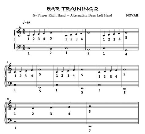 Sight-reading at the <strong>Piano</strong>. . Piano exercises pdf free